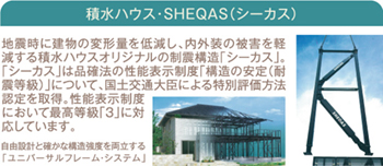 積水ハウス・SHEQAS（シーカス）